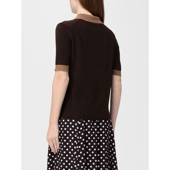 Mar De Margaritas Polo Shirt Woman Brown - Picture 2 of 3